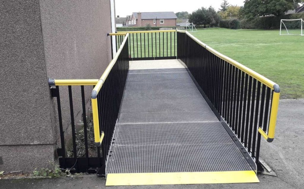 Replacement for old timber ramp